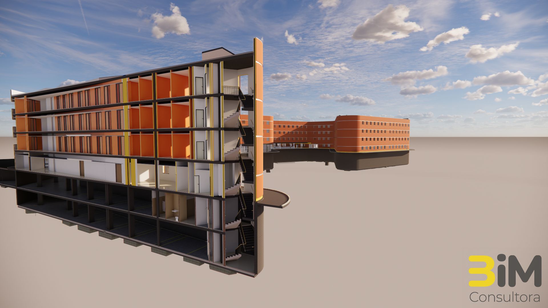 Modelos BIM ARQ-EST Edificio Educativo